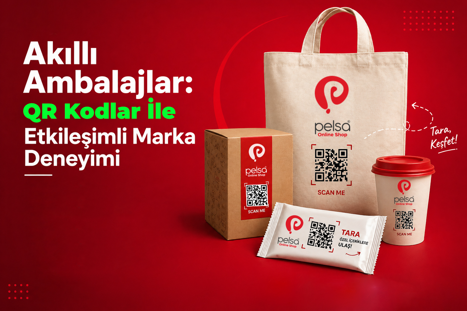 Akıllı Ambalajlar: QR Kodlar ile Etkileşimli Marka Deneyimi