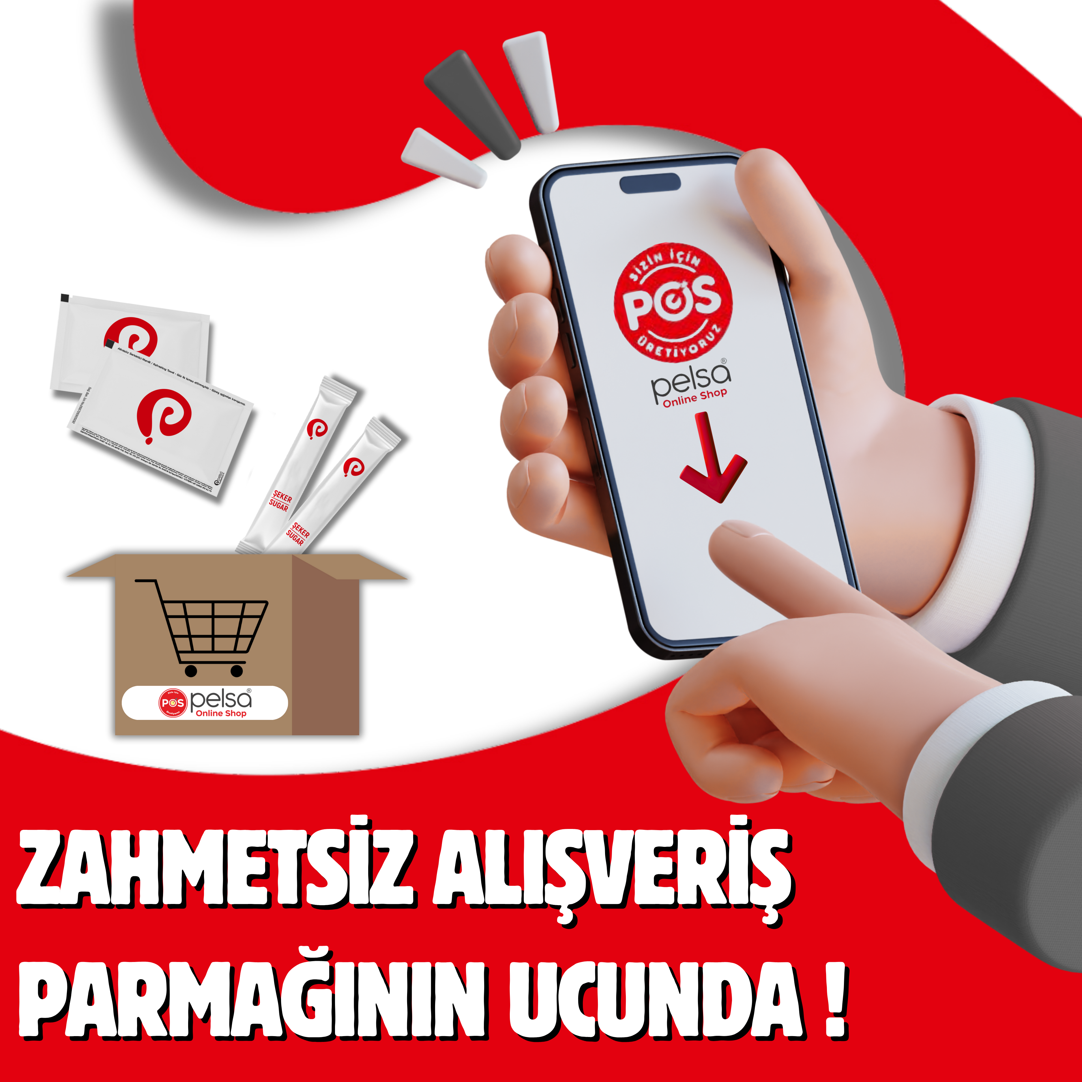 ZAHMETSİZ TESLİMAT 